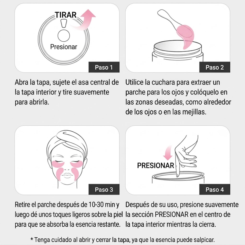 Parches para contorno de ojos